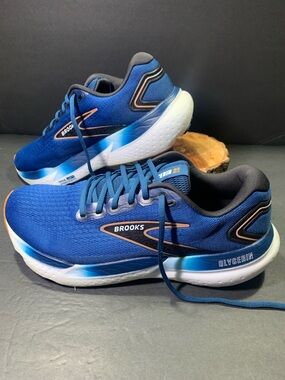Brooks Glycerin 21 Men’s Blue Running Walking Sneakers Shoe Size- 11.5